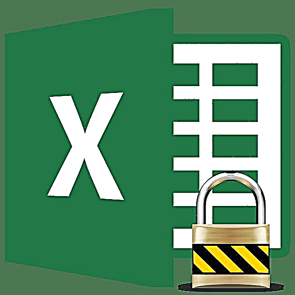 Microsoft Excel: festu röð við vinnublað