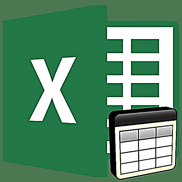 Nggawe meja ing Microsoft Excel