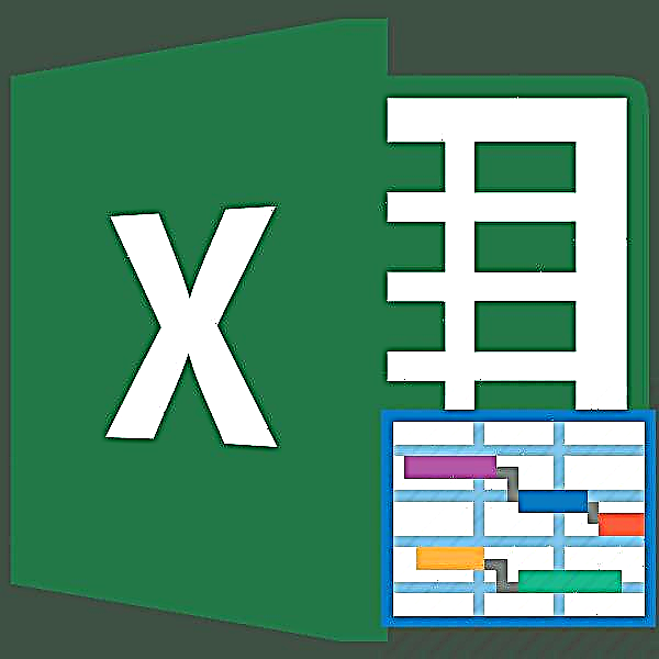 Cairt Gantt a thógáil i Microsoft Excel