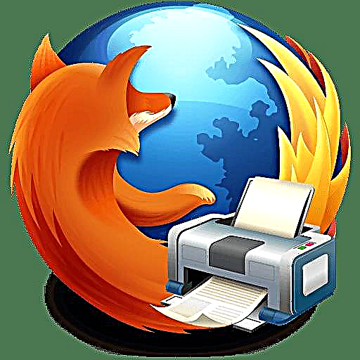 Mozilla Firefox hrynur við prentun síðu: grunnlausnir á vandamálinu