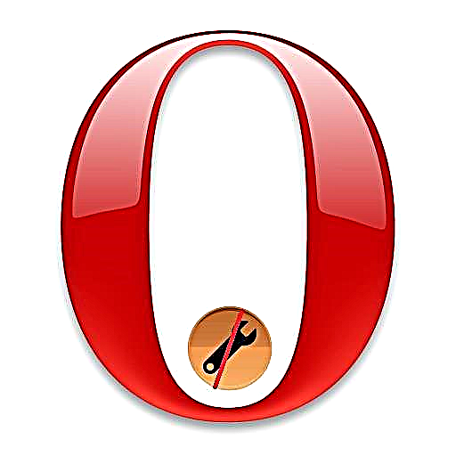 2 cara kanggo ngreset setelan ing browser Opera