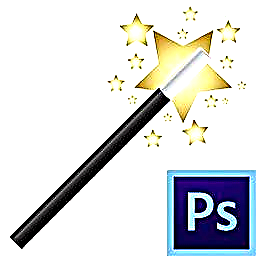 Magia bastono en photoshop