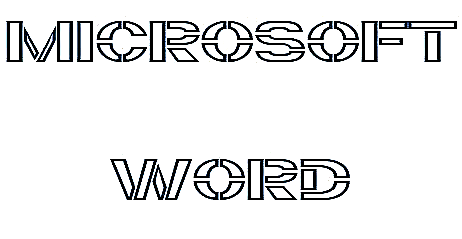 MS Word တွင်ဖယောင်းစက္ကူများကိုဖန်တီးခြင်း