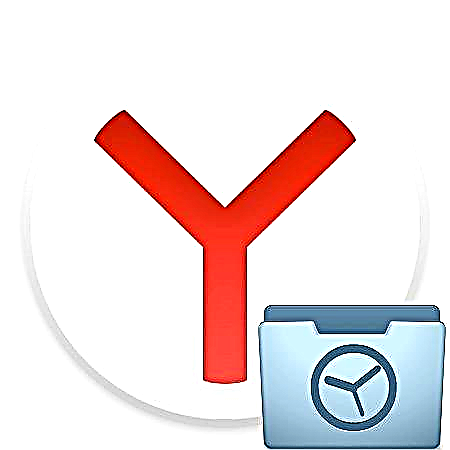Skoða sögu og endurheimta eydda sögu í Yandex.Browser