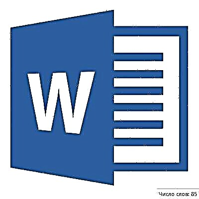 Nos numerare numerum characters in Microsoft Word document
