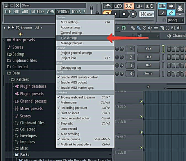 Giunsa ang pagdugang mga sample sa FL Studio