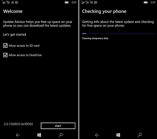 Actualización de varios dispositivos a Windows 10 Mobile: diferentes métodos de actualización e posibles problemas