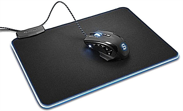 Sharkoon 1337 RGB Mouse Pad merr dritën e pasme dhe mbajtësin e integruar të kabllove