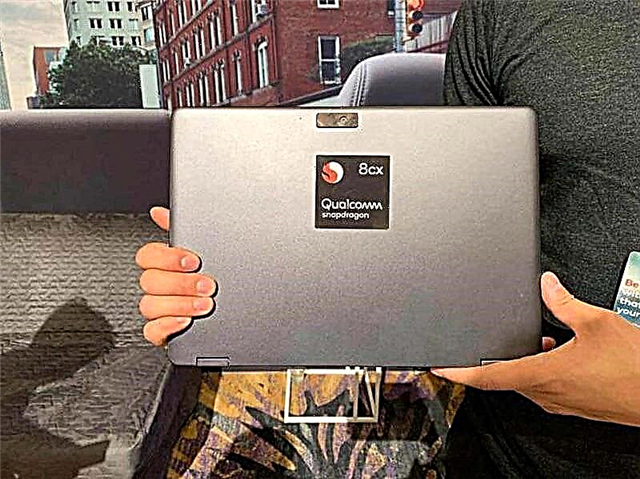 Den éischten Laptop baséiert op der SoC Snapdragon 8cx beliicht op der "Live" Foto