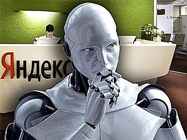 O robot axudará a loitar contra o contido de piratas Yandex
