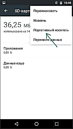 SD کارڈ بطور داخلی Android میموری