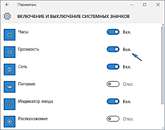 Windows 10 bolumenaren ikonoa desagertu egingo da (irtenbidea)
