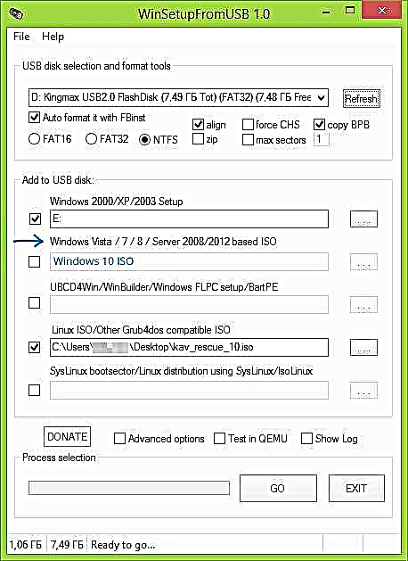 Bootable USB Flash Drive Réamhamharc Teicniúil Windows 10