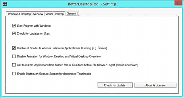 BetterDesktopTool-dan foydalangan holda bir nechta Windows ish stollari